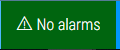 Status Bar No Alarms
