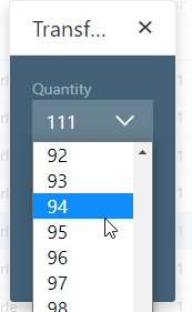Tabular Warehouse Overview Number of Objects