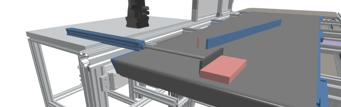 BoolToSignedDirection moves Workpiece with Cylinder