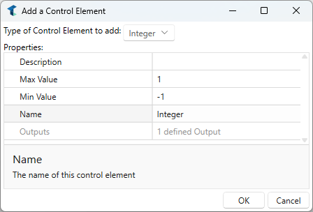 Control Panel Int Control