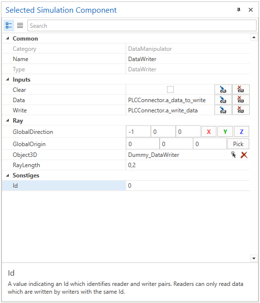 DataReader Example Properties