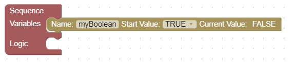 Sequence BooleanVariable