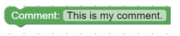 Sequence Comment