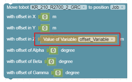 Sequence ValueOfVariable