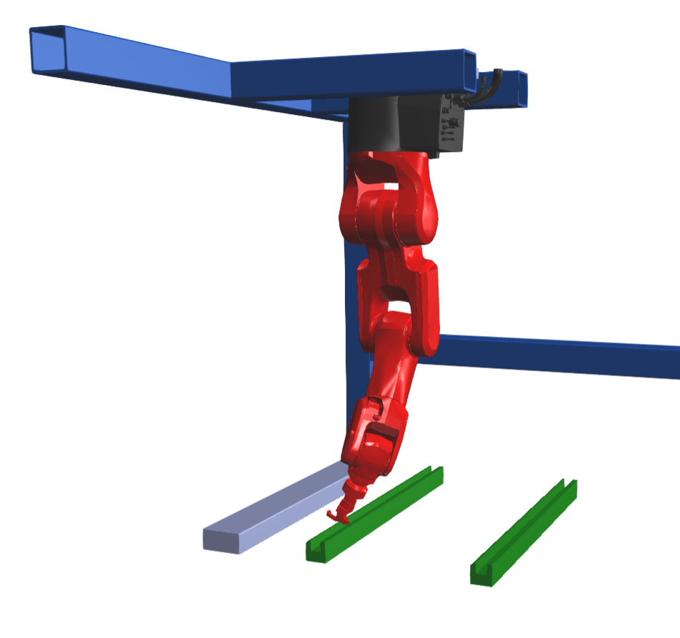 Robot collides with environment