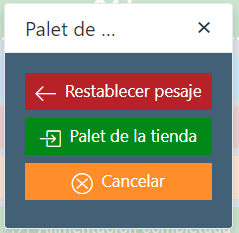 Almacenaje Invertir Pesar
