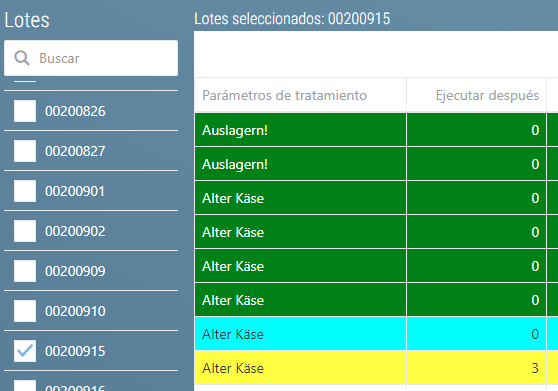 Plan de tratamiento Filtro Lotes