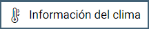 Vista de filas Desalmacenaje Ventana emergente Información climática