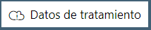 Vista de filas Desalmacenaje Ventana emergente Datos de tratamiento